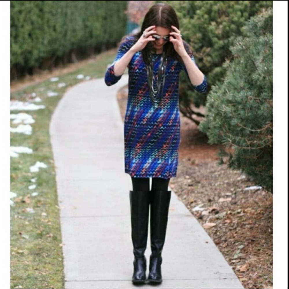 Priddy by Puella Geometric Print Dress